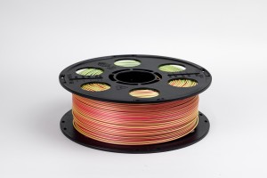 Трехцветный PLA шелк красный желтый синий пластик Bestfilament для 3D-принтеров 1 кг (1,75 мм)