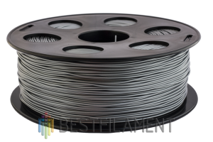Серебристый металлик ABS пластик Bestfilament для 3D-принтеров 1 кг (2,85 мм)
