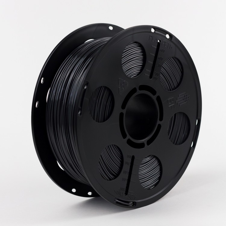 Темно-серый PETG пластик Bestfilament для 3D-принтеров 1 кг (1,75 мм)