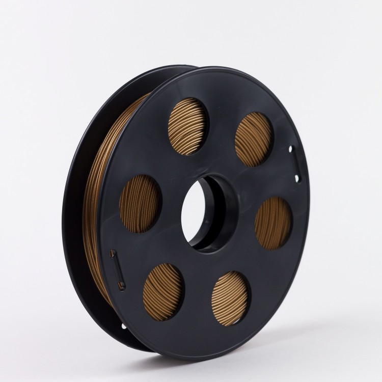 Золотистый металлик PLA пластик Bestfilament для 3D-принтеров 0.5 кг (1,75 мм)