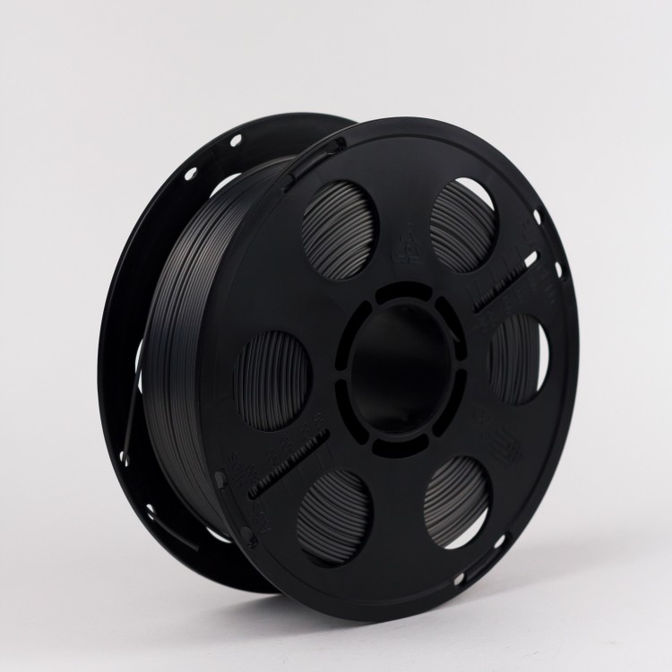 Черный PLA-шелк пластик Bestfilament для 3D-принтеров 1 кг (1,75 мм)