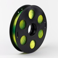 Флуоресцентный PETG пластик Bestfilament для 3D-принтеров, цвет желтый, 0.5 кг (1,75 мм)