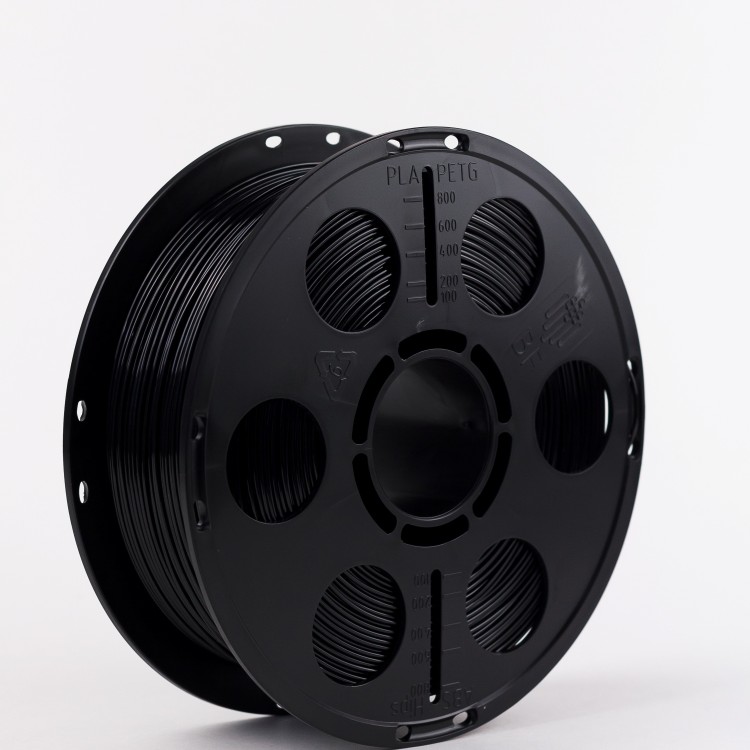 Черный PETG пластик Bestfilament для 3D-принтеров 1 кг (2,85 мм)