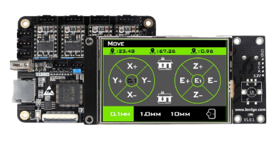 Плата материнская Lerdge-X + экран 3.5 сенсорный