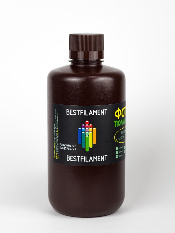 Фотополимер BestFilament базовый 1 л цвет серый