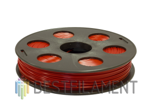 Красный Bflex пластик Bestfilament для 3D-принтеров 0.5 кг (2,85 мм)